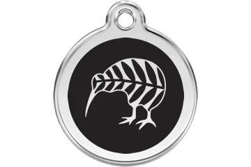 Personalised Enamel Kiwi Pet ID Tag