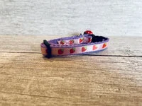 Strawberry Ribbon Cat Collar 4