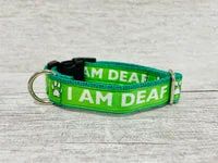 I am Deaf - Deaf Alert Dog Collar 7