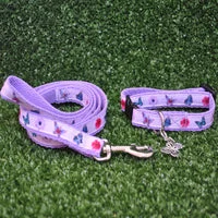 Butterfly and Flowers Cat Collar 6