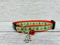 Christmas Cat Collar with Bell 4