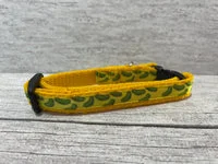Pickle Inspired Cat Collar - Handmade in the UK 3
