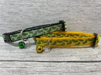 Pickle Inspired Cat Collar - Handmade in the UK 1