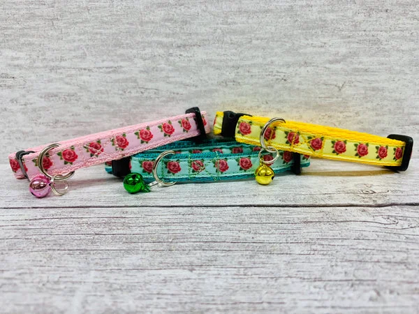 Floral Puppy & Small Dog Collar
