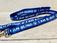 I am Blind Alert Dog Lead 9