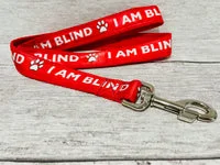 I am Blind Alert Dog Lead 14