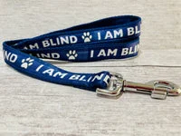 I am Blind Alert Dog Lead 10
