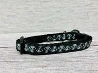 Halloween Skeleton Cat Collar 2