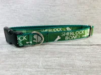 Sherlock Bones Dog Collar 6