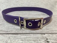 Purple Biothane Waterproof Dog Collar 1