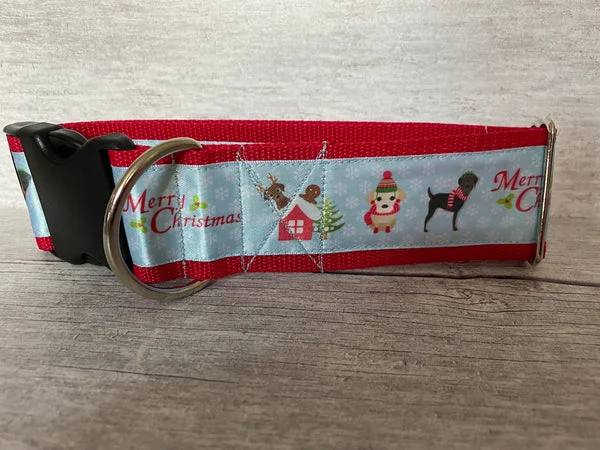 Labrador Christmas Themed Dog Collar