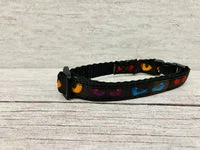 Spooky Eyes Halloween Dog Collar - Handmade for Puppies & Small Breeds 2