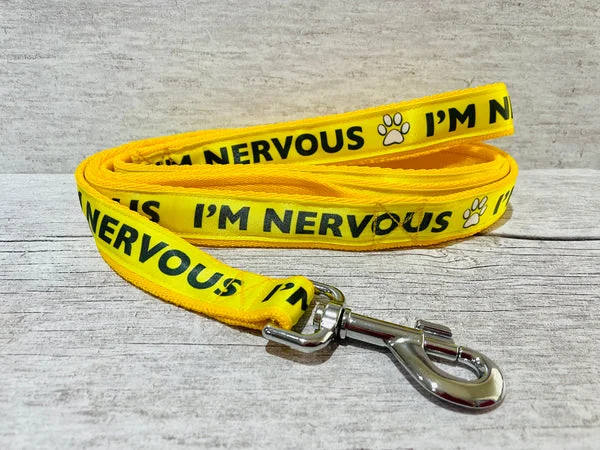Solid Colour Nervous Alert Dog Lead