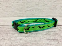 Halloween Bats Puppy & Small Dog Collar 5