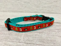 Christmas Cat Collar with Bell 2