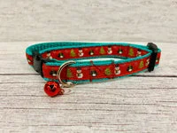 Christmas Cat Collar with Bell 1