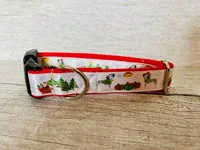 Dalmatian Christmas Themed Dog Collar 4