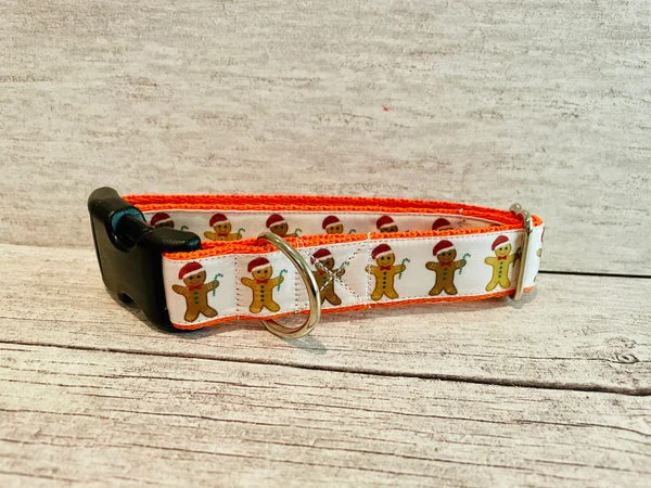 Gingerbread Christmas Dog Collar