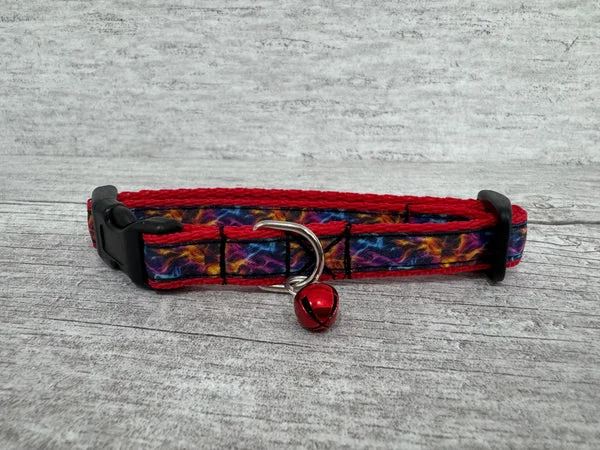 Fire Flame Cute Cat Collar