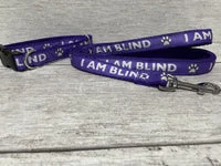 I Am Blind Dog Alert Collar 17