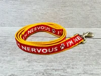 I'm Nervous Alert Dog Collar 7