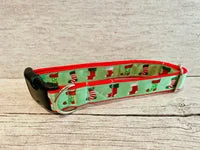 Christmas Stockings Themed Dog Collar 2