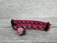 Multi Strawberry Strawberries Puppy/Small Dog Collar 4