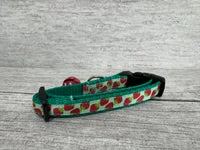 Multi Strawberry Strawberries Puppy/Small Dog Collar 3
