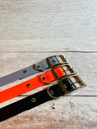 Biothane Waterproof Dog Collar - Handmade in the UK 2