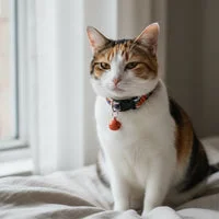 Camo Cat Collar with Bell 5