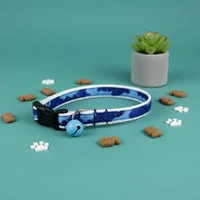 Camo Cat Collar with Bell 3