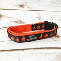 Happy Halloween Pumpkin Dog Collar 2