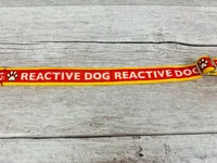 Reactive Dog Alert Collar - Handmade in the UK 3