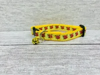 Roses Floral Flower Cat Collar 3