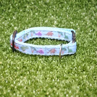 Dinosaur Cat Collar - Handmade Breakaway Safety Collar with Dino Charm 5