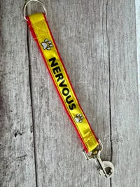 Support Dog Alert Short Extension Dog Lead | UK 8