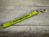 Support Dog Alert Short Extension Dog Lead | UK 1
