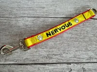 Give Me Space Alert Short Extension Dog Lead | UK 7