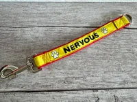 Give Me Space Alert Short Extension Dog Lead | UK 4