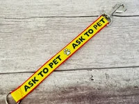 Give Me Space Alert Short Extension Dog Lead | UK 10