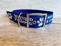 Neutered and Chipped Dog Collar 5