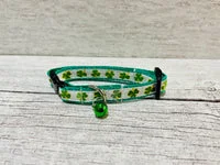 Shamrock Clover Puppy/Small Dog Collar 2