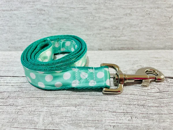 Polka Dot Ribbon Dog Lead
