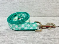 Polka Dot Ribbon Dog Lead 1