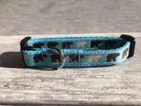 Bears Dog Collar - Polar Bear, Grizzly & Black Bear Pattern 6