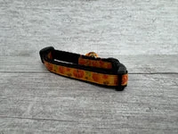 Pumpkin Autumn Acorn Leaf Puppy/Small Dog Collar 3