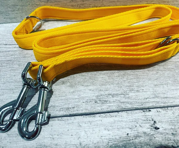 Plain Cushioned Police Style Double Ended Training Lead