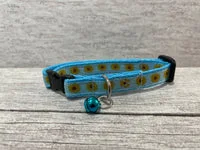 Sunflower Heads Cat Collar 4