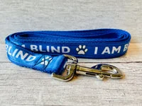 I Am Blind Alert Dog Lead 3