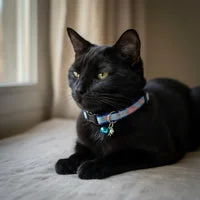 Pig Cat Collar with Bell & Charm 3